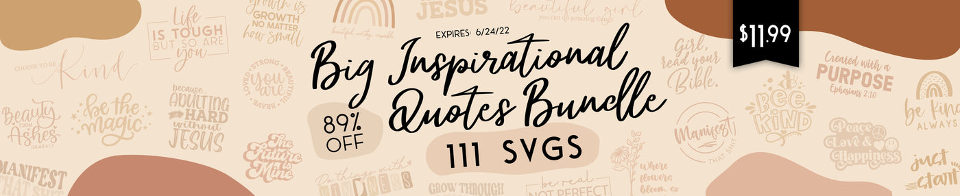 Big Inspirational Quotes Bundle