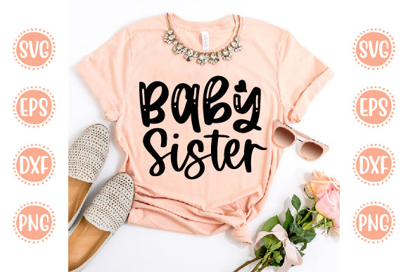 BIG Little Family Svg Design Baby Sister SVG SH_Tee store 