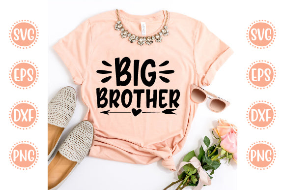 BIG Little Family Svg Design Big Brother SVG SH_Tee store 