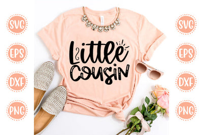 BIG Little Family Svg Design Little Cousin SVG SH_Tee store 