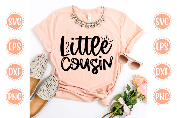 BIG Little Family Svg Design Little Cousin SVG SH_Tee store 