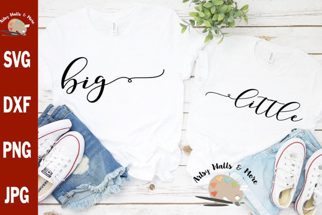 Big Little sorority sisters svg big sister svg little sister svg Sisters svg sister shirts Sorority svg SVG The Artsy Spot 