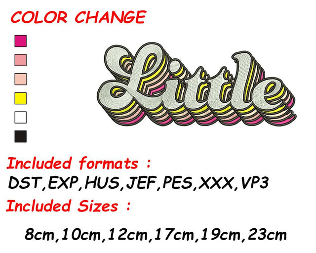 Big Little Sorority, Sorority Embroidery, Big Little Sister, College Girl, Little Embroidery, Sister Embroidery Embroidery/Applique DESIGNS SVG Digital Designer 