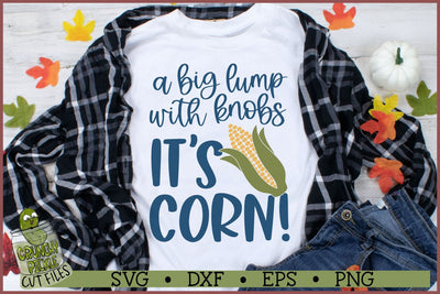 Big Lump With Knobs Corn SVG File SVG Crunchy Pickle 