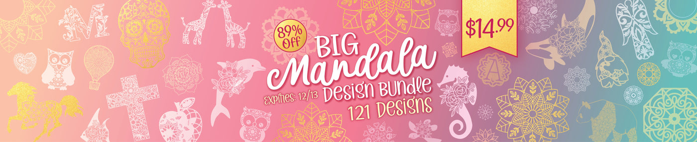 Big Mandala Design Bundle