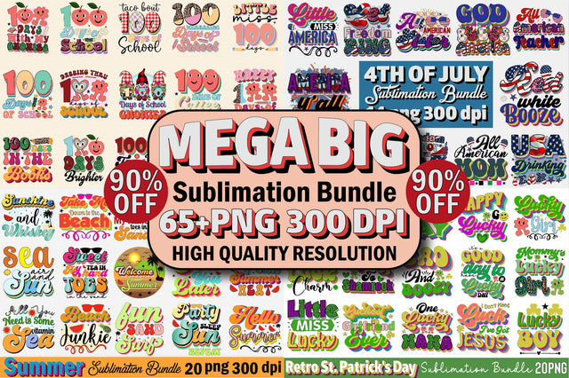 Big Mega Sublimation Bundle Sublimation SVGArt 