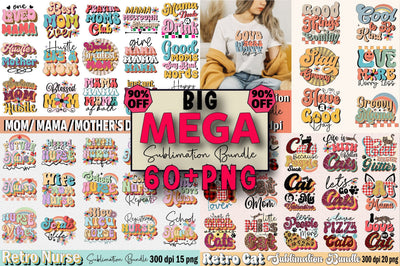 Big Mega Sublimation Bundle Sublimation SVGArt 