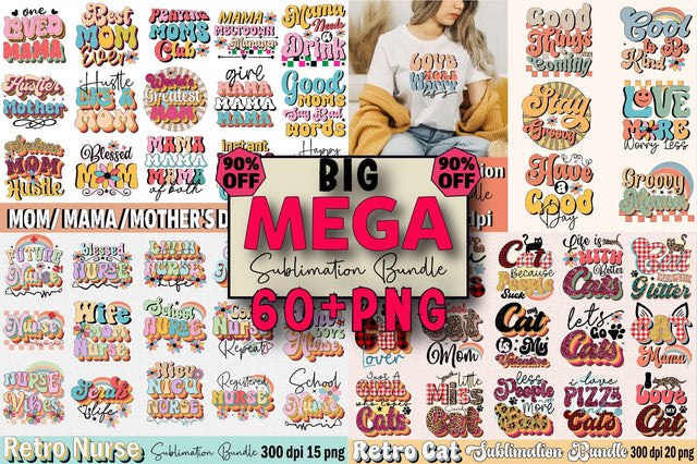 Big Mega Sublimation Bundle Sublimation SVGArt 