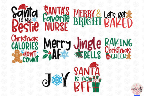 Big Merry Christmas Bundles - 50 SVG PNG EPS DXF JPG SVG CoralCutsSVG 