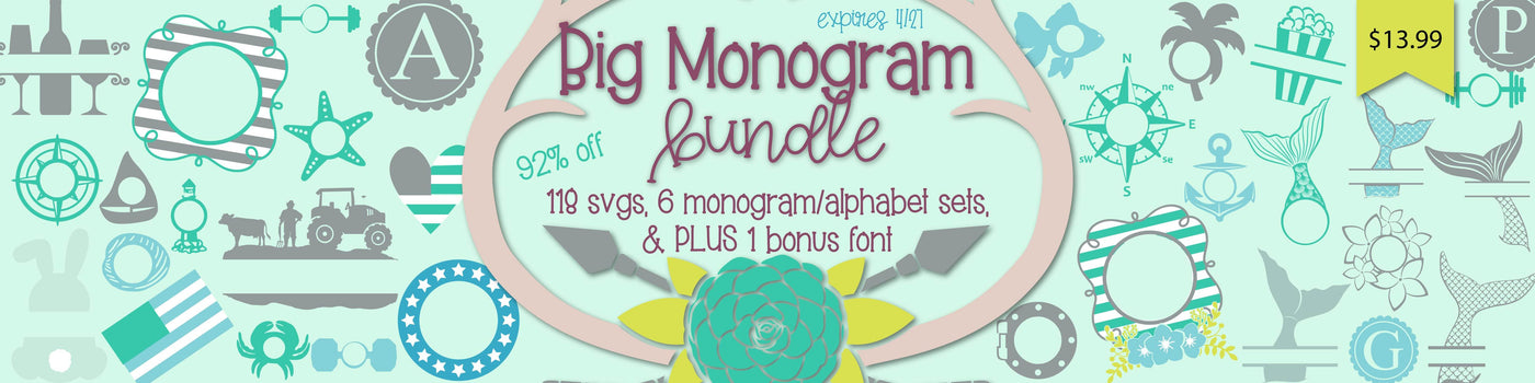 Big Monogram Bundle