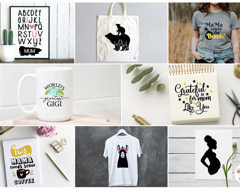 Big mothers day and fathers day bundle,mom quotes,dad quotes SVG Redearth and gumtrees 