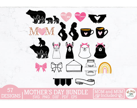 Big mothers day and fathers day bundle,mom quotes,dad quotes SVG Redearth and gumtrees 