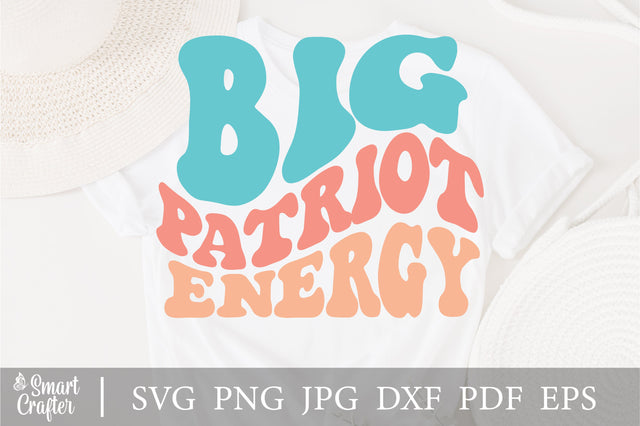 Big Patriot Energy svg Unisex Sweatshirt svg, Patriot Party Sweater svg, America First svg, Patriotic Sweater svg, Land that I love svg, Make America Great Again SVG Fauz 