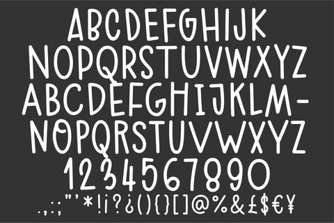 Big Scare Font Sunday Nomad 