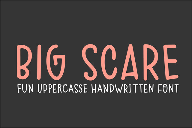 Big Scare Font Sunday Nomad 
