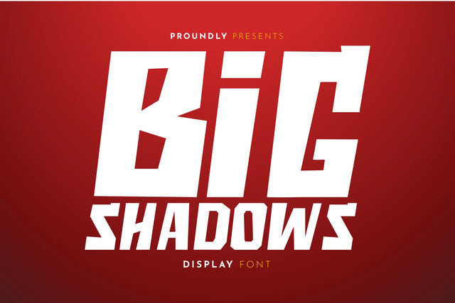 Big Shadow Font nearzz 