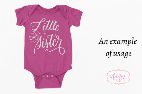 Big sister little sister SVG SVG Amorclipart 