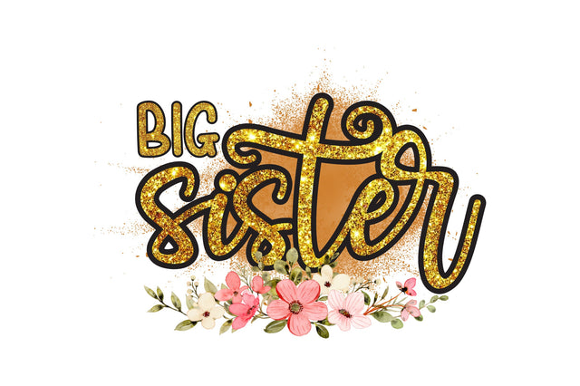 big sister sublimation design SVG shah alam 