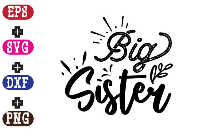 Big Sister SVG Nurstore 