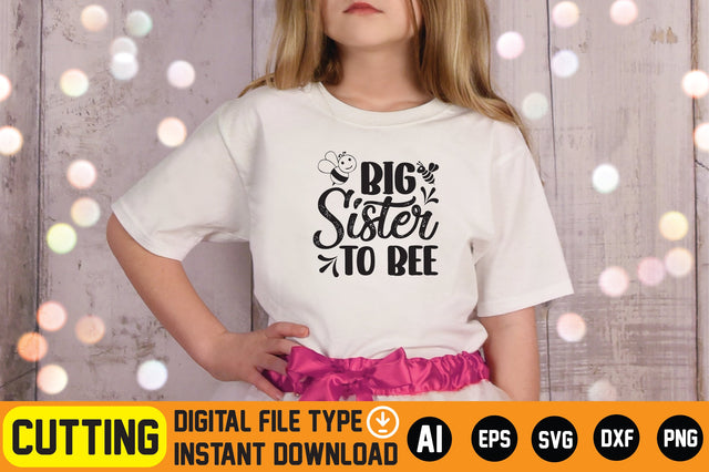 Big Sister To Bee SVG CraftlabSvg29 