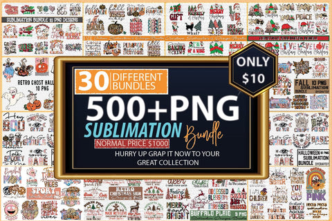 Big Sublimation Bundle Sublimation Creativeart88 