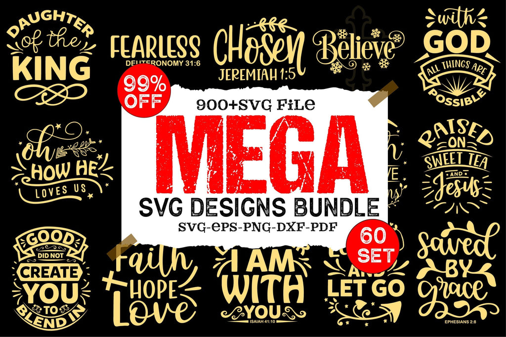 Big SVG Bundle/900 File - So Fontsy
