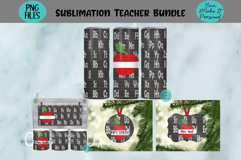 BIG Teacher and Bus Driver Bundle for Sublimation Sublimation You Make It Personal 