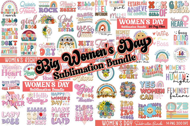 Big Women's Day Sublimation Bundle Sublimation Rupkotha 