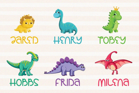 Bigdino Park - A Playful Font Font Alpaprana Studio 