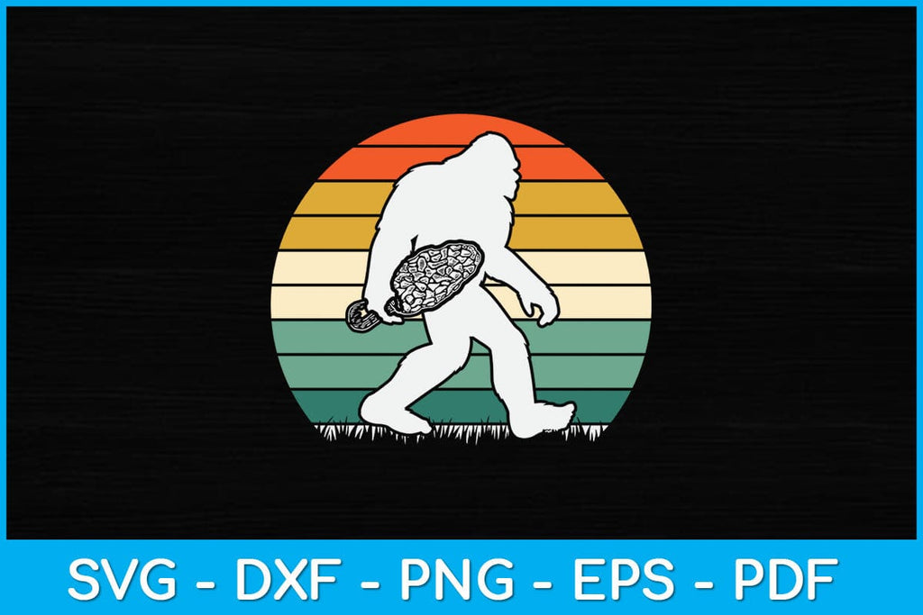Bigfoot Morel Mushroom Svg File - So Fontsy