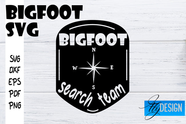 Bigfoot SVG | Yeti SVG | Funny Quotes SVG SVG Fly Design 