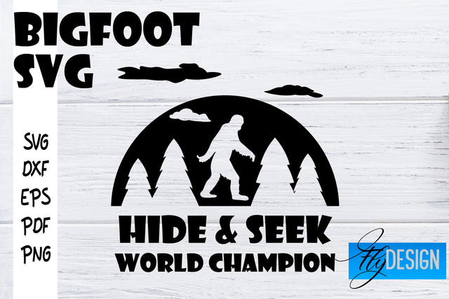 Bigfoot SVG | Yeti SVG | Funny Quotes SVG SVG Fly Design 