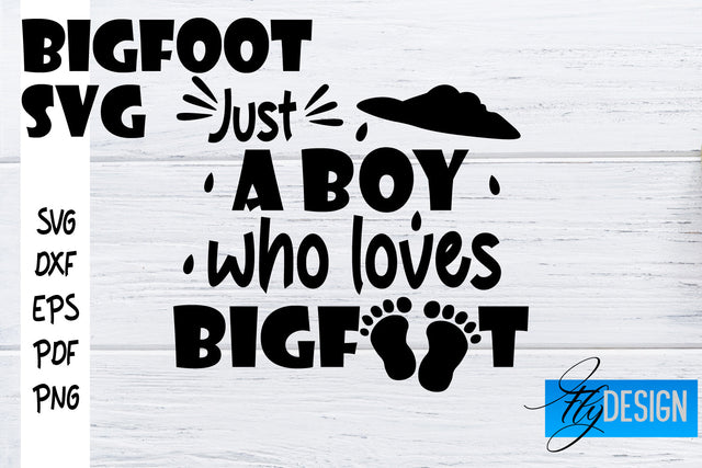Bigfoot SVG | Yeti SVG | Funny Quotes SVG SVG Fly Design 