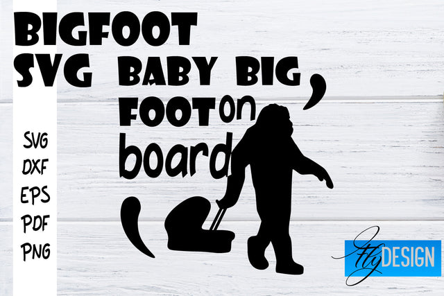Bigfoot SVG | Yeti SVG | Funny Quotes SVG SVG Fly Design 