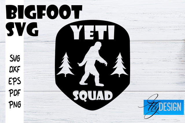 Bigfoot SVG | Yeti SVG | Funny Quotes SVG SVG Fly Design 