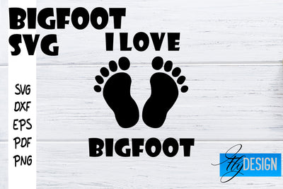 Bigfoot SVG | Yeti SVG | Funny Quotes SVG SVG Fly Design 