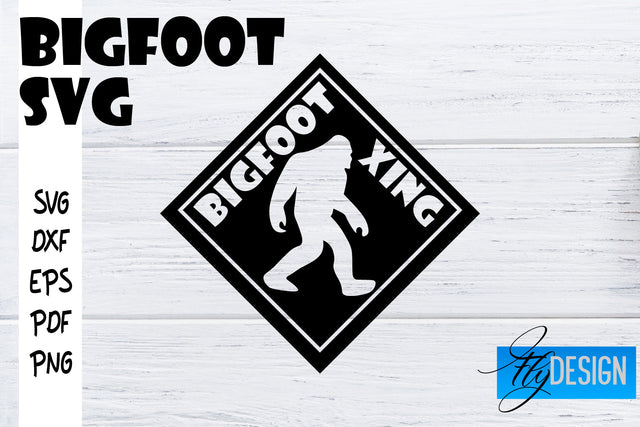 Bigfoot SVG | Yeti SVG | Funny Quotes SVG SVG Fly Design 