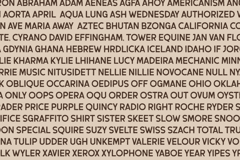 Bigores Font twinletter 