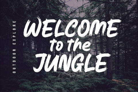 Biker Font twinletter 