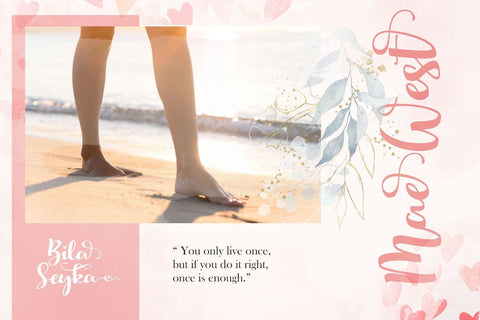 Bila Seyka - Lovely Script Font Font StringLabs 