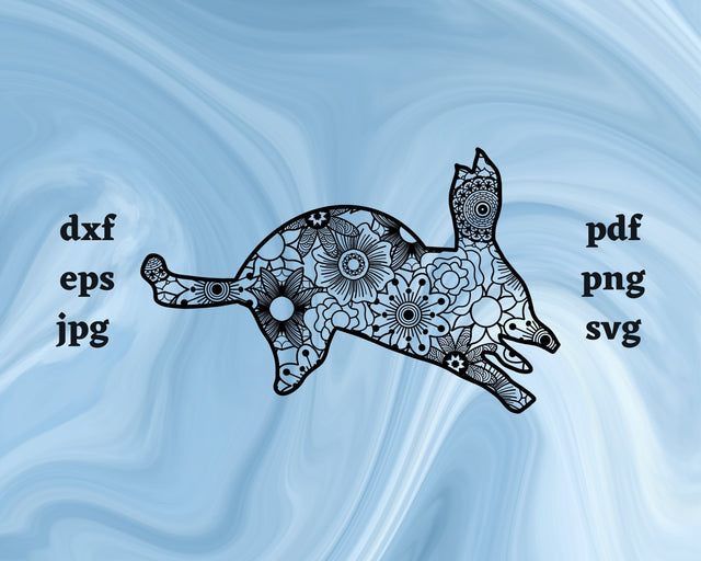 Bilby Mandala SVG Cut File SVG Northern Light SVG 