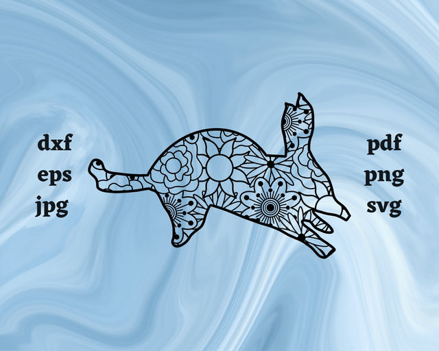 Bilby Mandala SVG Cut File SVG Northern Light SVG 