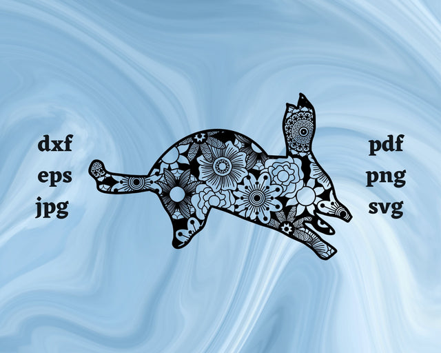 Bilby Mandala SVG Cut File SVG Northern Light SVG 