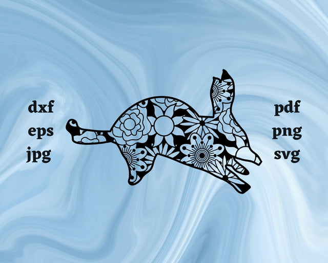 Bilby Mandala SVG Cut File SVG Northern Light SVG 