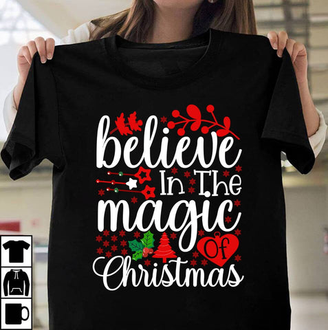 Bilieve In The Magic Christmas SVG Cute File SVG Insomnia Std 