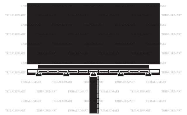 Billboard Outdoor Advertising Construction SVG TribaliumArtSF 