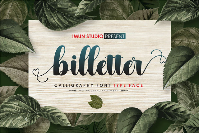 billetter Font Imunstudio 