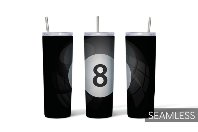 Billiard Ball Tumbler Sublimation Sublimation SvgOcean 