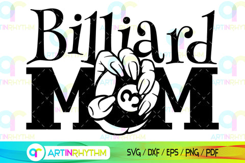 Billiard mom svg, ball games, sports svg SVG Artinrhythm shop 