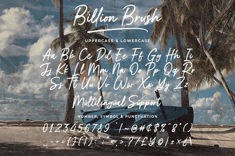 Billion Brush Font gatype 